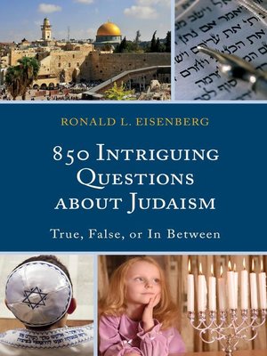 cover image of 850 Intriguing Questions about Judaism